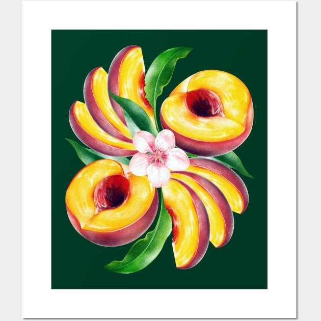 Perfect Peaches Wall Art by PerrinLeFeuvre
